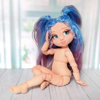 [Леся Медведева] Шарнирная кукла Кирочка (2023)