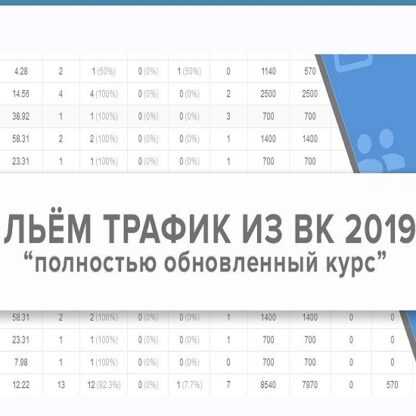 Льём трафик из ВК 2019 - лей по новому вместе с Рогожкиным