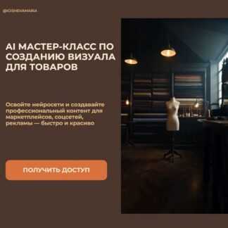 [Мария Игишева] AI Мастер-класс по созданию визуала для товаров (2026)