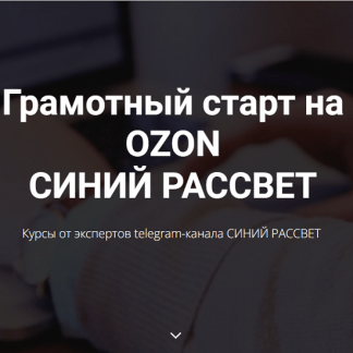 [Мария Плескач, Александр Догаев] Грамотный старт на OZON (2025) [Синий рассвет]