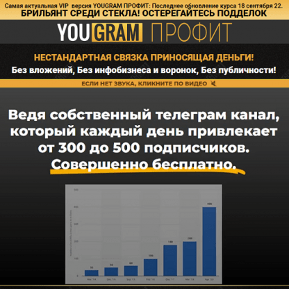 [Михаил Гнедко] YOUGRAM ПРОФИТ