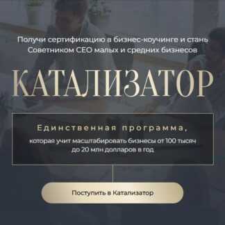 [Михаил Саидов, Елена Долинская] Катализатор. 6 поток (2026) [Академия Экспоненциального коучинга]