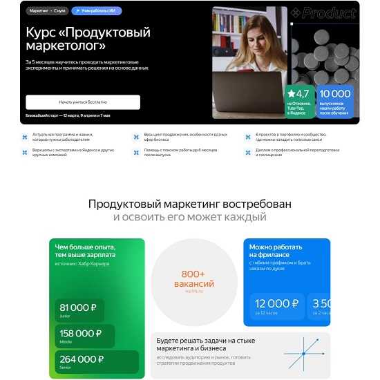 [Наташа Козлова, Ася Челован] Продуктовый маркетолог (2025) [Полный курс] [Яндекс.Практикум]