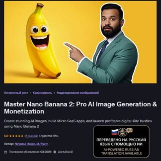 [Neyamul Hasan] Master Nano Banana 2 Генерация и монетизация изображений на основе ИИ (2026) [Udemy] [M.Pharm]
