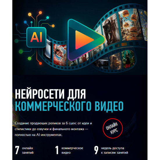 [Никита Чесноков] Нейросети для коммерческого видео (2025) [profileschool] 