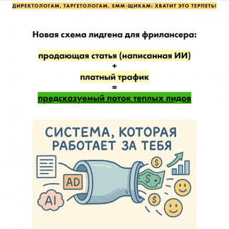[Николай Цилинский] Новая схема лидгена для фрилансера (2025) [Тариф Базовый]