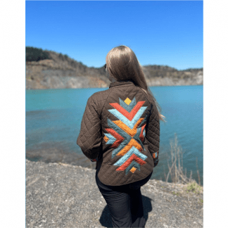 [Ольга Байгулова] Лоскутная курточкаватник (2025) [baigulovaolia]