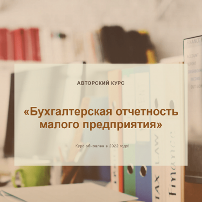 [Ольга Шулова, Валентина Власенко] Бухгалтерская отчетность малого предприятия (2022)