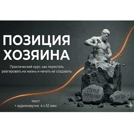 [Pareto] Позиция Хозяина как перестать реагировать на жизнь и начать её создавать (2026) [Авторская] 