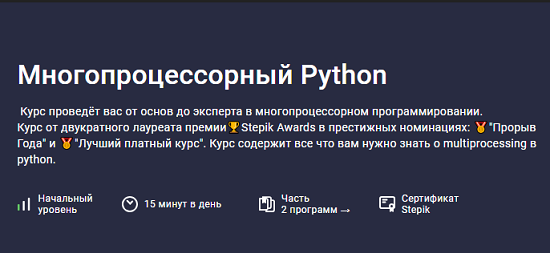 [Павел Хошев] Многопроцессорный Python (2025) [Stepik] 