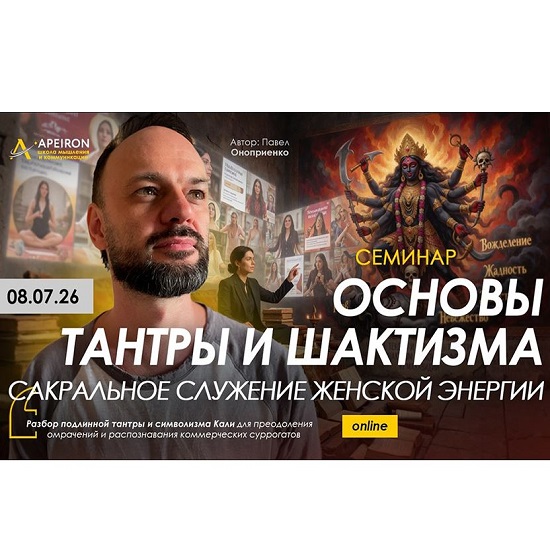 [Павел Оноприенко] Основы Тантры и Шактизма. Сакральное служение женской энергии (2026) [Apeiron] 