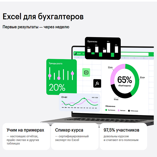 [Ренат Шагабутдинов, Евгений Намоконов] Ехсеl для бухгалтеров (2025) [Skillbox] 