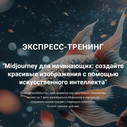 [Рената Кирилина] Midjourney для начинающих создайте красивые изображения с помощью искусственного интеллекта (2023)