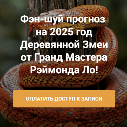 [Рэймонд Ло] Фэн-шуй прогноз на 2025 год Змеи от Гранд Мастера Рэймонда Ло