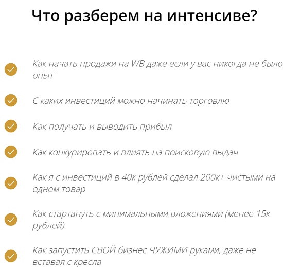 [Роман Хоснуллин] Пошаговый план по запуску бизнеса на Wildberries (2021)