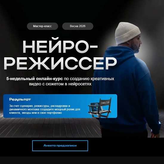 [Руслан Хасаншин] Нейрорежиссер (2025) [Тариф Профи] 