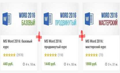 [skill.im] MS Word 2016 для профессионалов (2018)