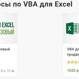 [Skill.im] VBA для Excel (базовый+продвинутый) (2018) скачать