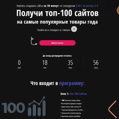 [super-opt.ru] Сайт за вечер 2.0 + топ-100 сайтов на самые популярные товары 2019 года