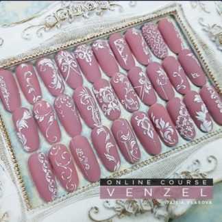[Таисия Власова] Онлайн курс росписи ногтей VENZEL (2020)