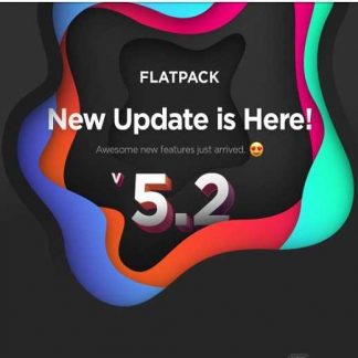 [ThemeForest] FLATPACK v5.2 - конструктор лендинг шаблонов