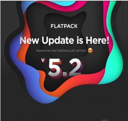 [ThemeForest] FLATPACK v5.2 - конструктор лендинг шаблонов