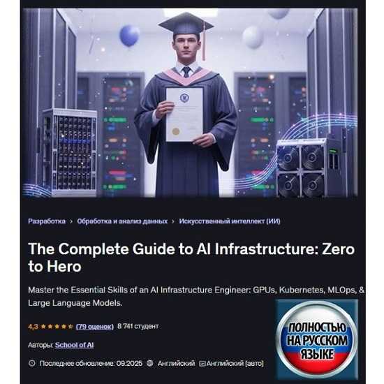 [Udemy] Полное руководство по инфраструктуре ИИ от нуля до героя (2025)