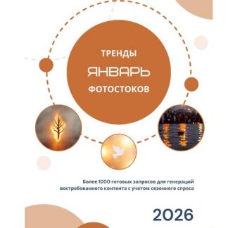 [Василина Баранова] Тренды фотостоков. Январь 2026 + Книга НЧ Мужчины + Женщины часть 2 [vasilinfo]