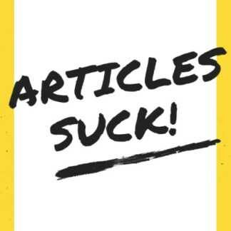 [Веня Пак] Articles Suck