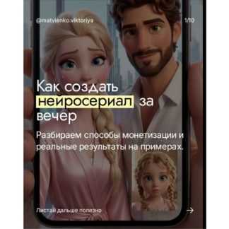 [Виктория Матвиенко] Как создать нейросериал за вечер (2026)