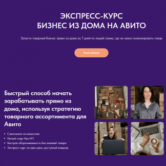 [Виктория Синицына, Валерия Кидинова] Бизнес из дома на Авито (2025)