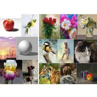 [Виталий Антипин] Искусство быстрой живописи. Части 1 и 2 (2026)