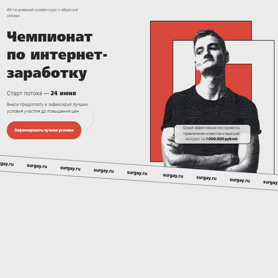 [Владимир Сургай] Чемпионат по интернет-заработку (2022)