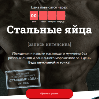 [Вожеватов Лев] Стальные яйца 3.0