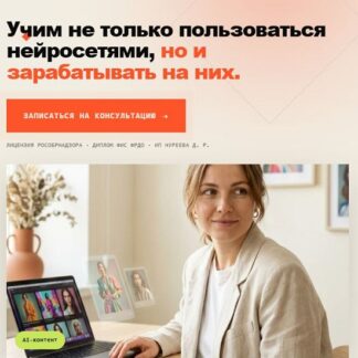 [ВШИИ] Нейроконтент-менеджер. Учим зарабатывать на нейросетях (2026)