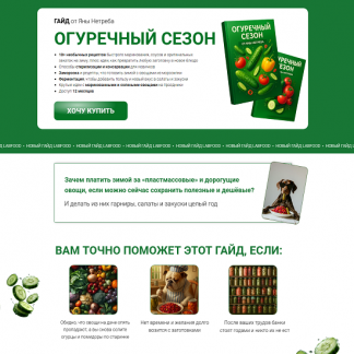 [Яна Нетреба] Гайд Огуречный сезон (2025) [Labfood]