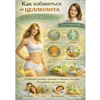[Юлия Крушанова] Как избавиться от целлюлита системный подход к телу (2025)