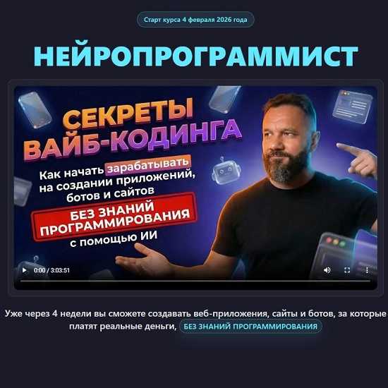 [Юрий Курилов, Сурлан Берсанов] Нейропрограммист (2026) [Тариф Специалист] [Гильдия Развития] 